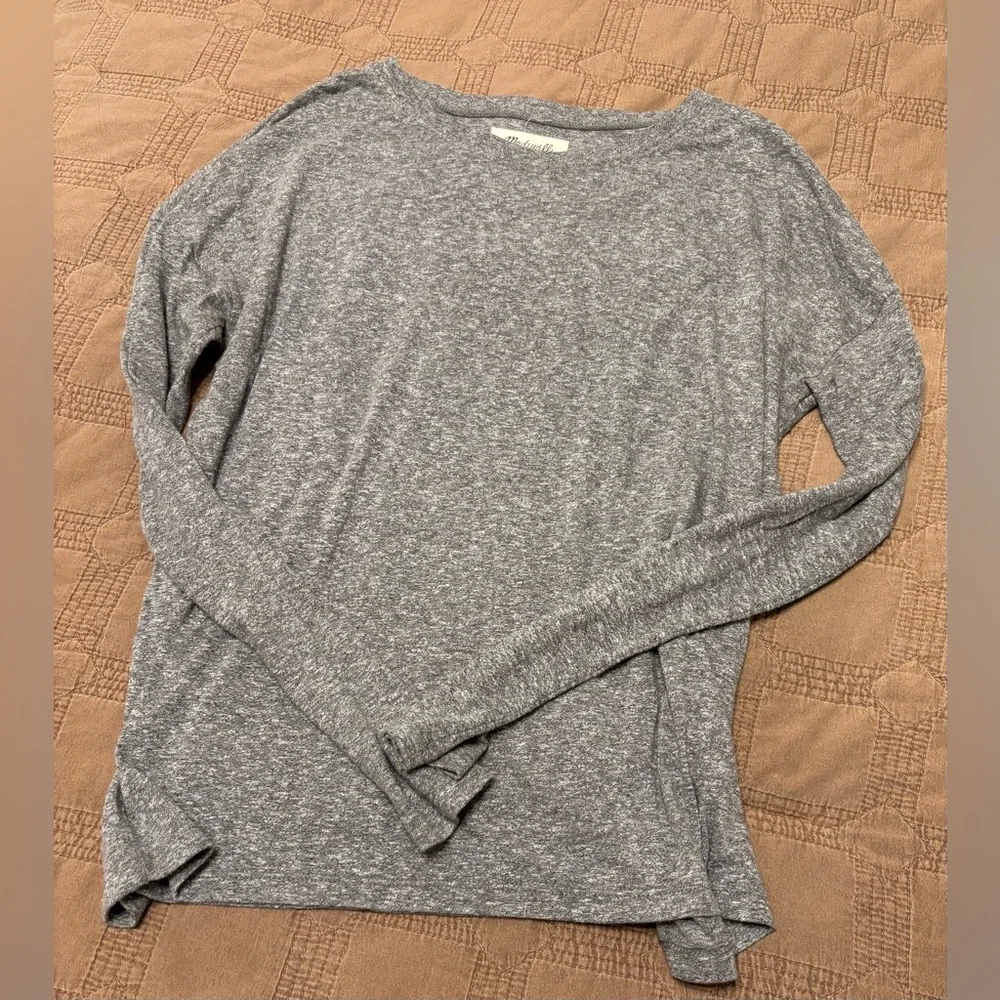 MADEWELL - Dropped Shoulder Long Sleeve Tee - Picture 5 of 8